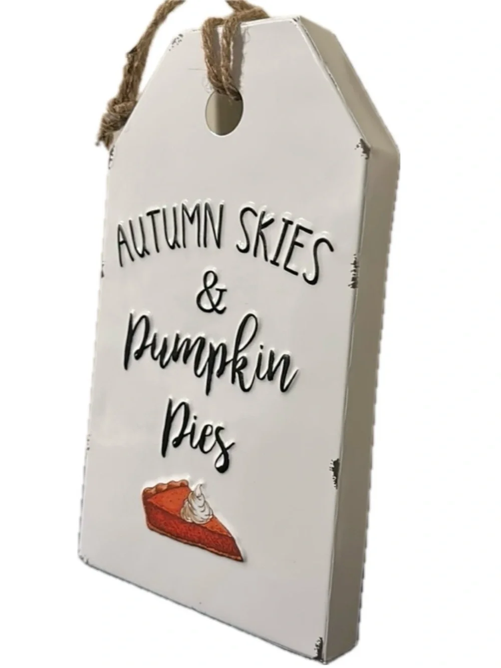 Autumn Skies & Pumpkin Pies Metal Wall Decor~NEW!